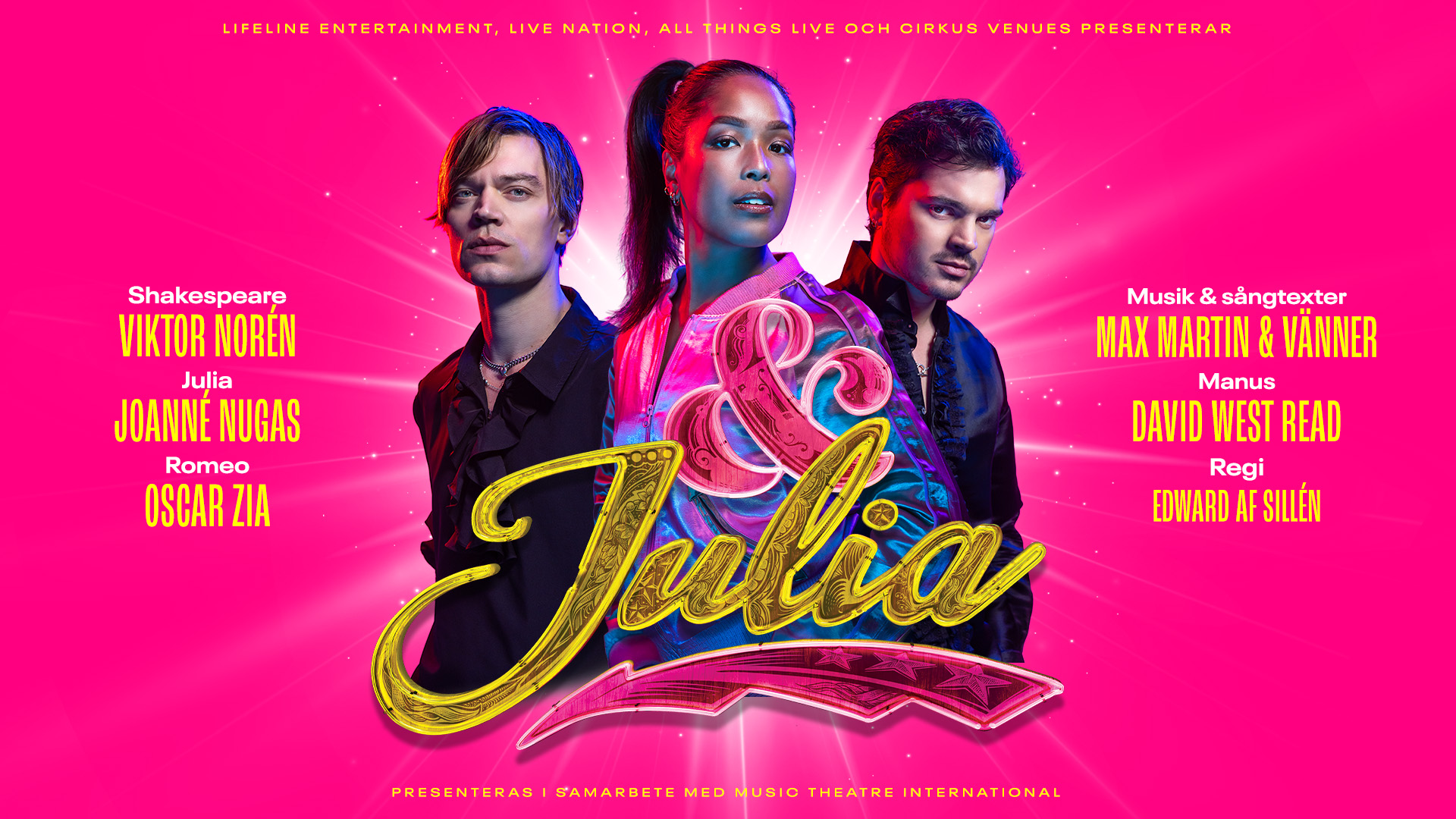 & Julia p Cirkus med bl.a Viktor Norn och Oscar Zia